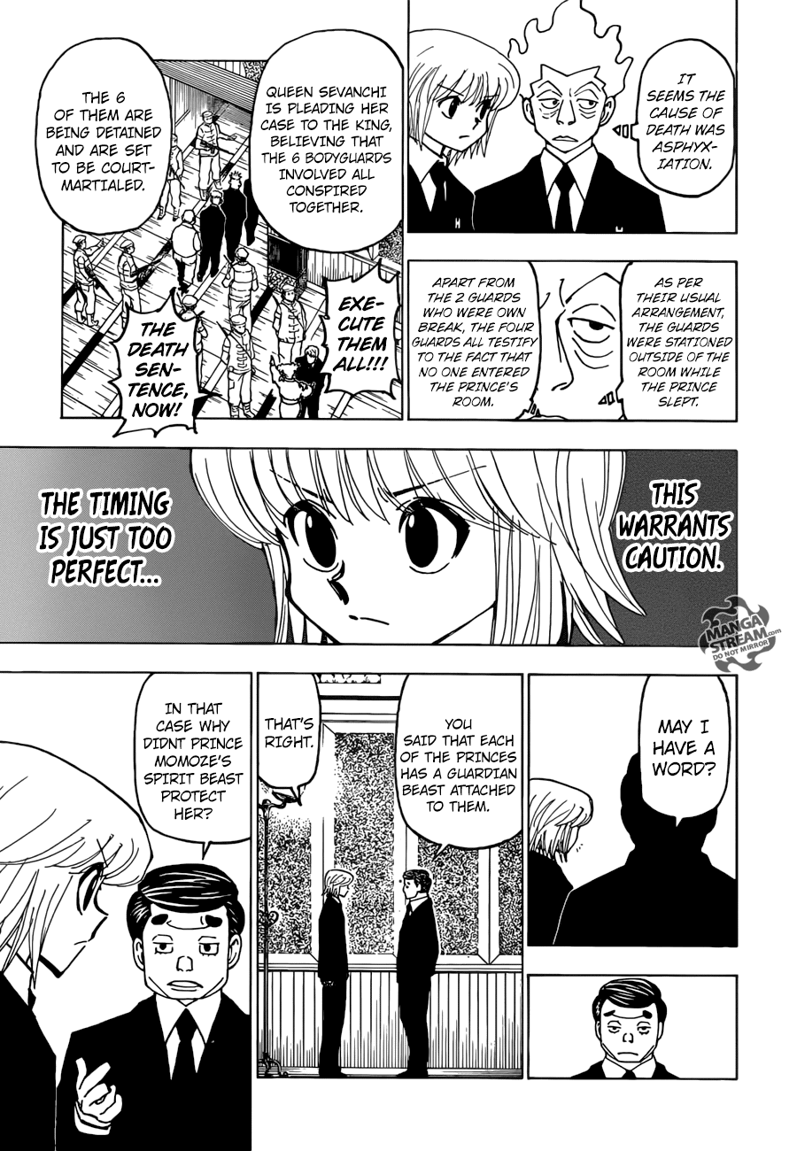Hunter X Hunter chapter 368 page 9