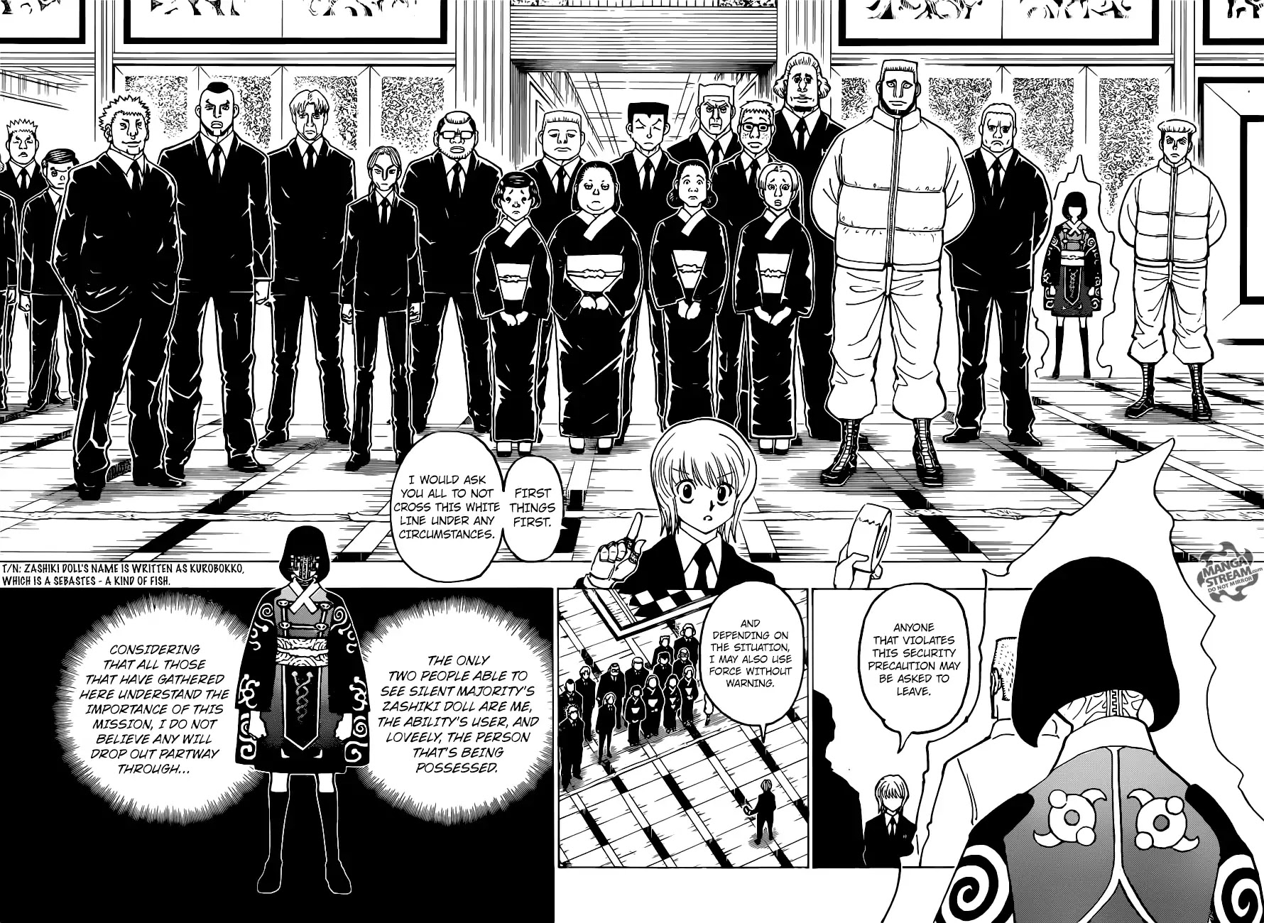 Hunter X Hunter chapter 370 page 5