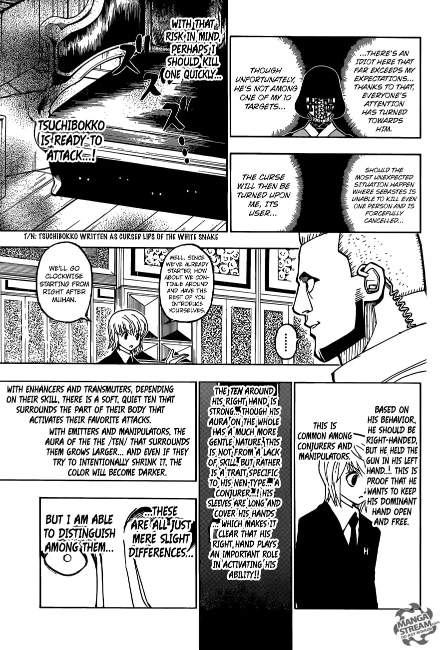 Hunter X Hunter chapter 370 page 9
