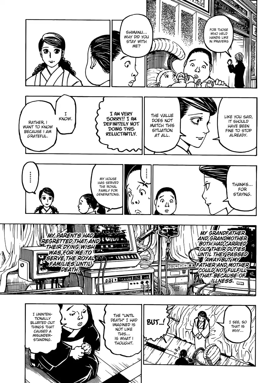 Hunter X Hunter chapter 371 page 11