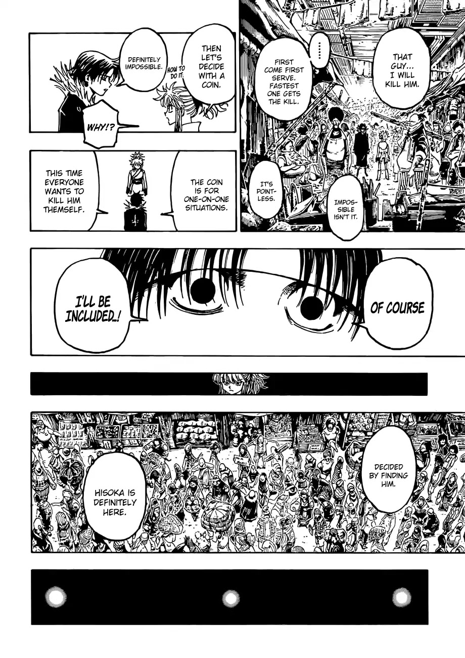 Hunter X Hunter chapter 371 page 18