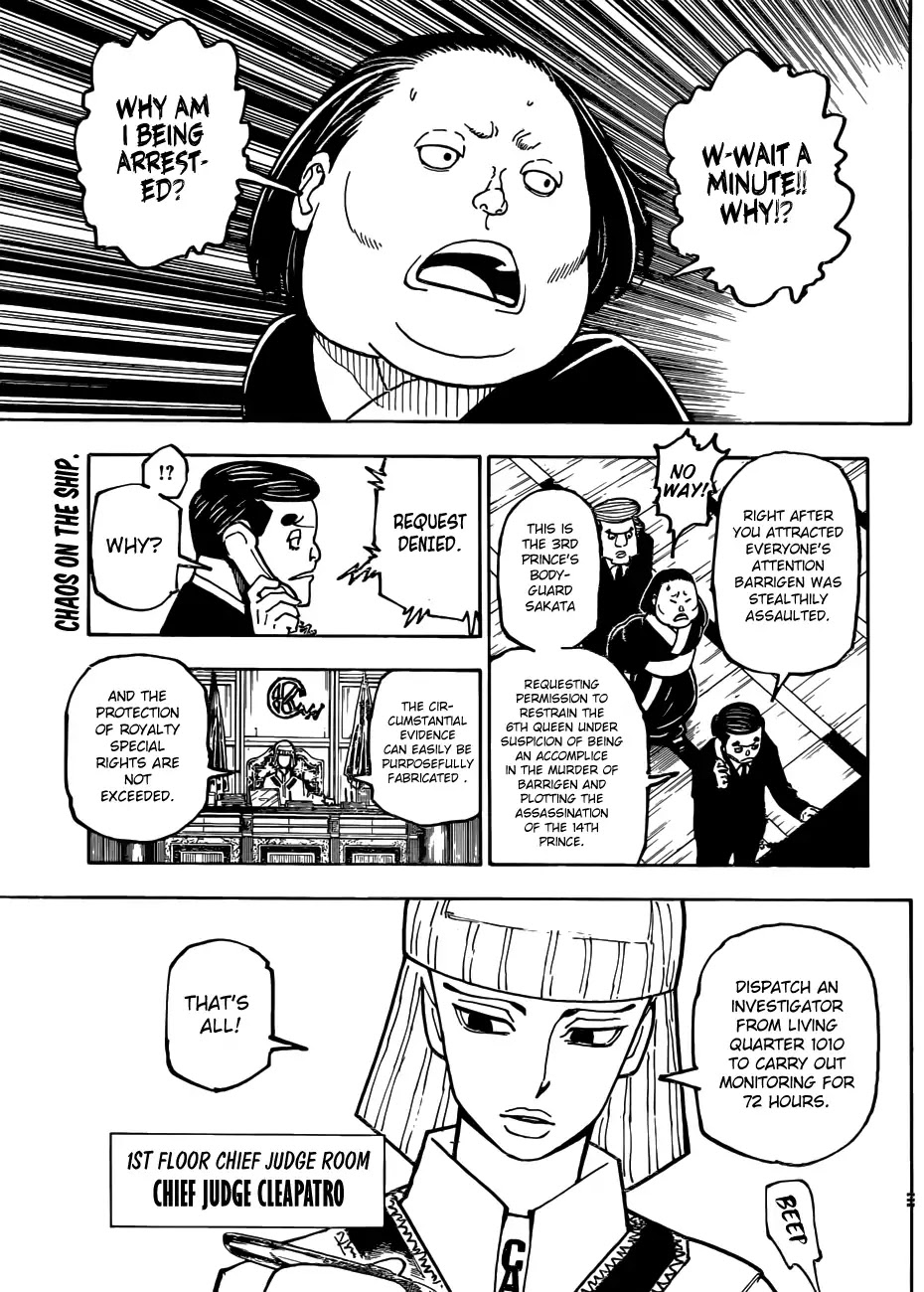 Hunter X Hunter chapter 371 page 3