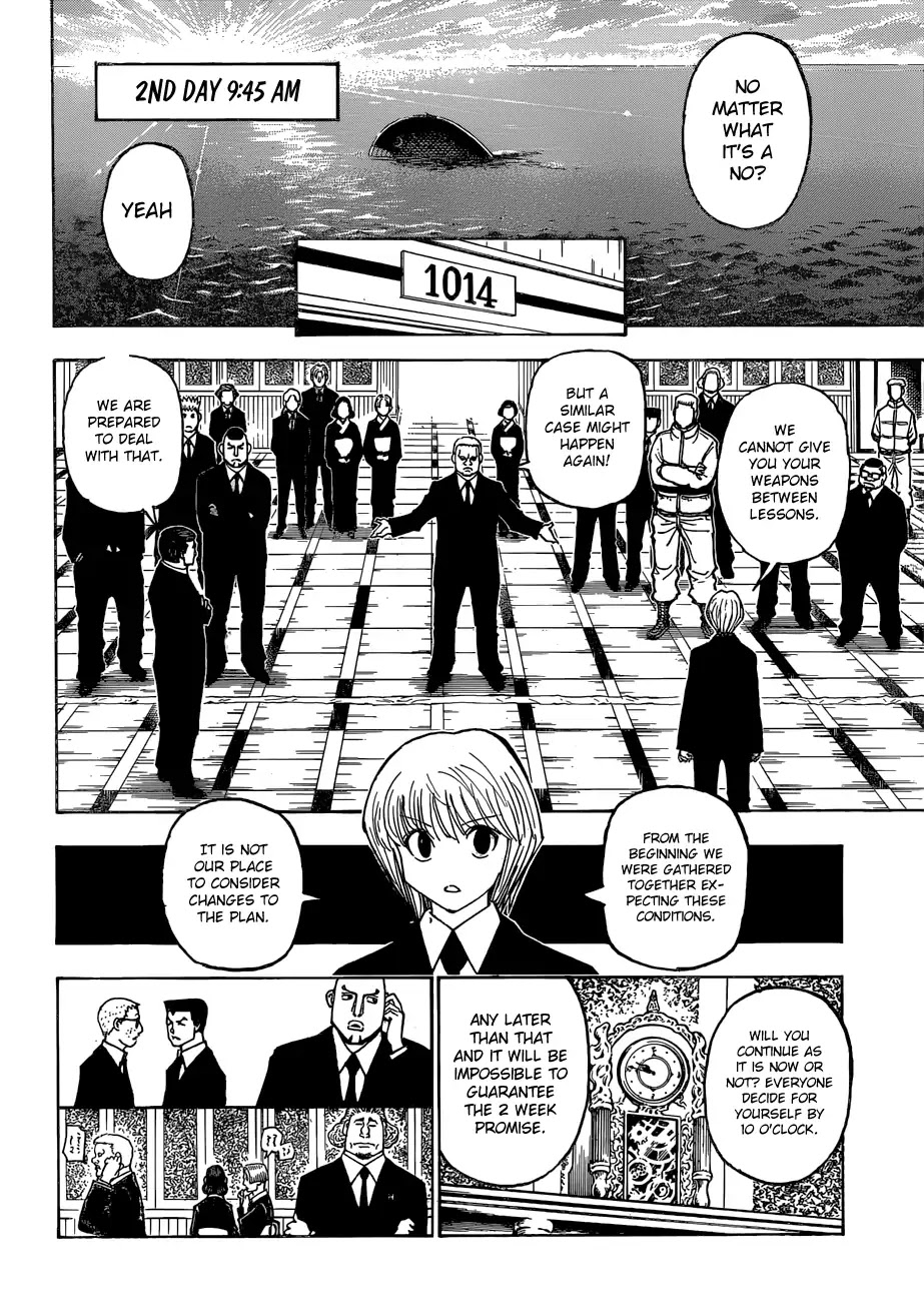 Hunter X Hunter chapter 371 page 4