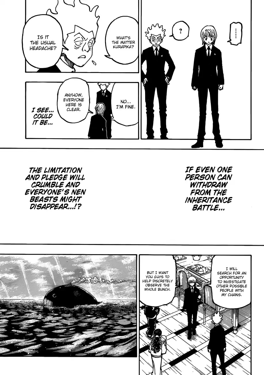 Hunter X Hunter chapter 371 page 9