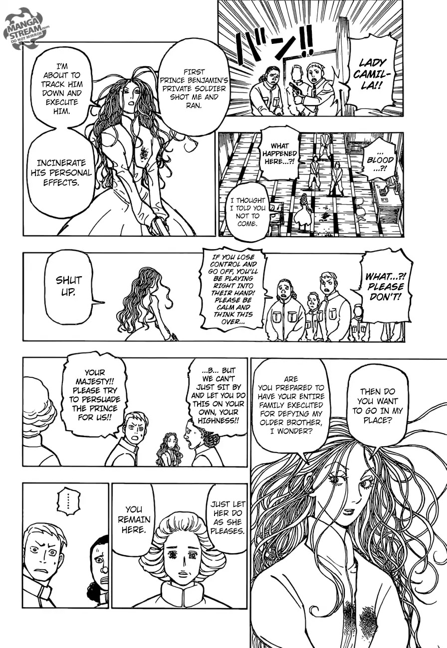 Hunter X Hunter chapter 373 page 10
