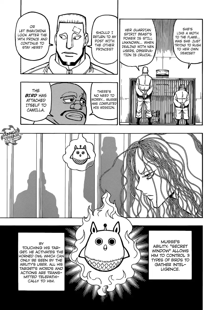 Hunter X Hunter chapter 373 page 17
