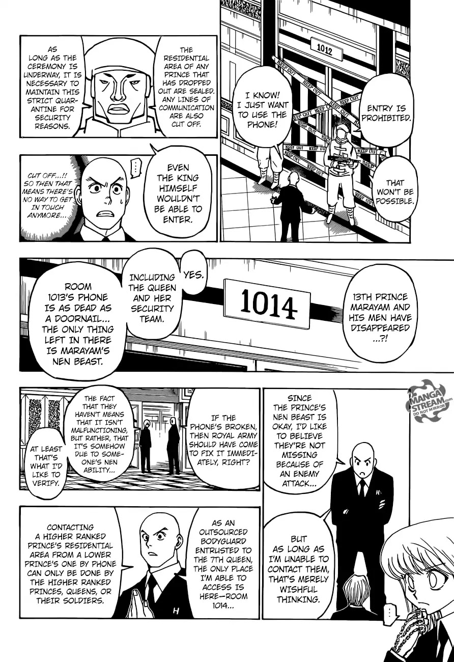 Hunter X Hunter chapter 373 page 20