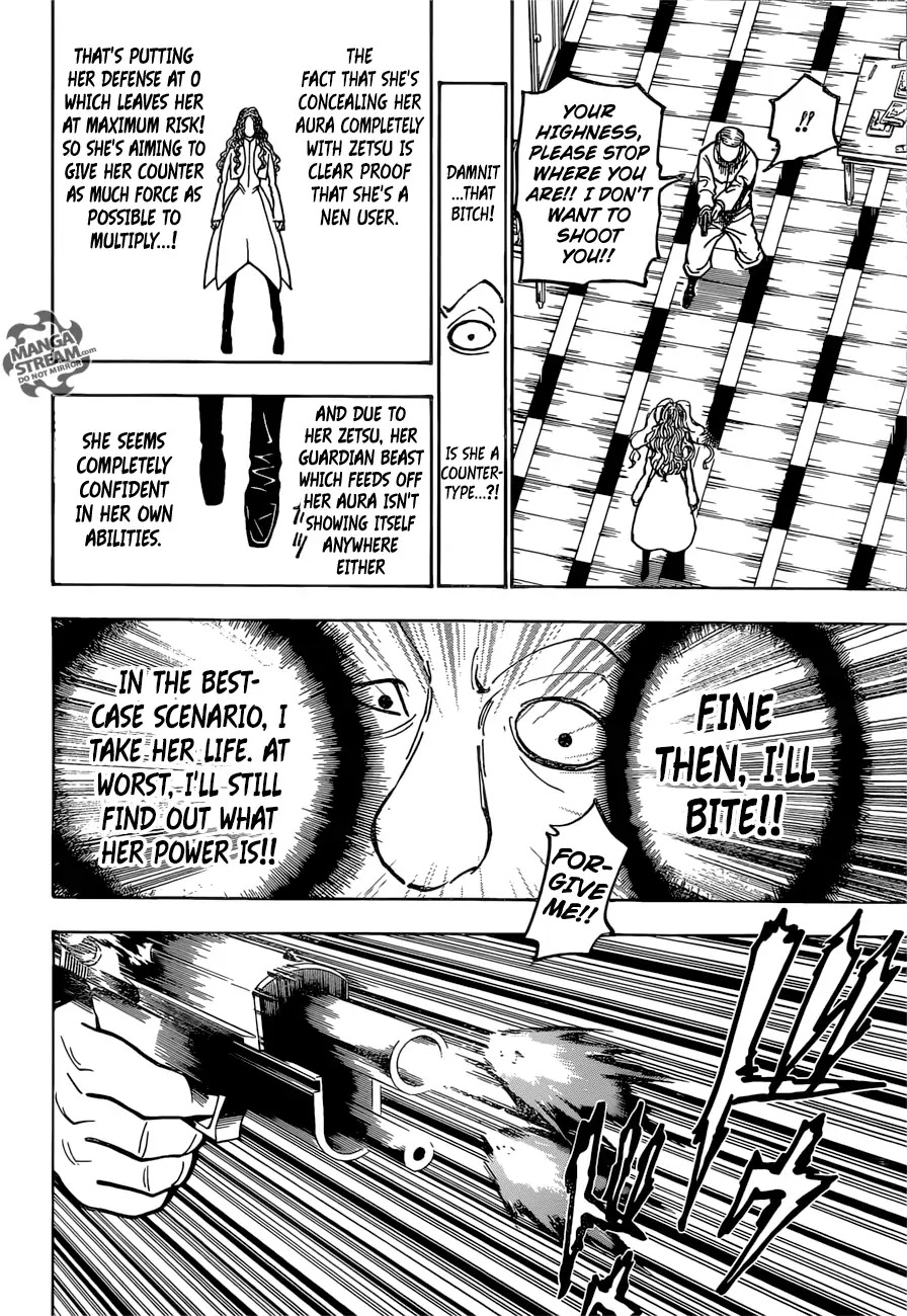 Hunter X Hunter chapter 373 page 4