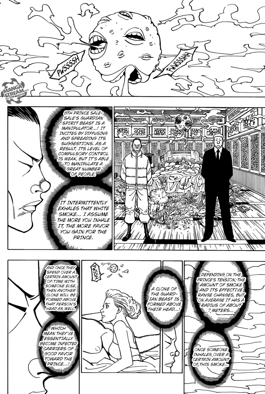 Hunter X Hunter chapter 374 page 16