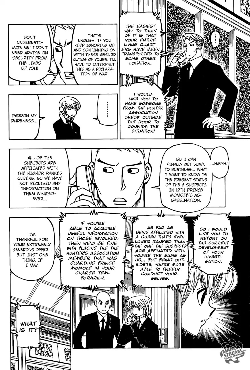 Hunter X Hunter chapter 374 page 3