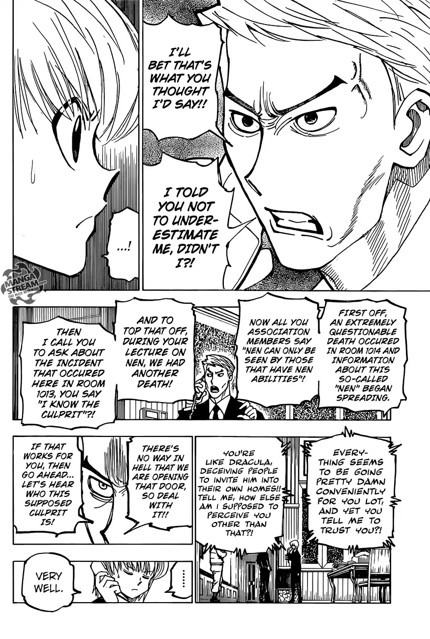 Hunter X Hunter chapter 374 page 5