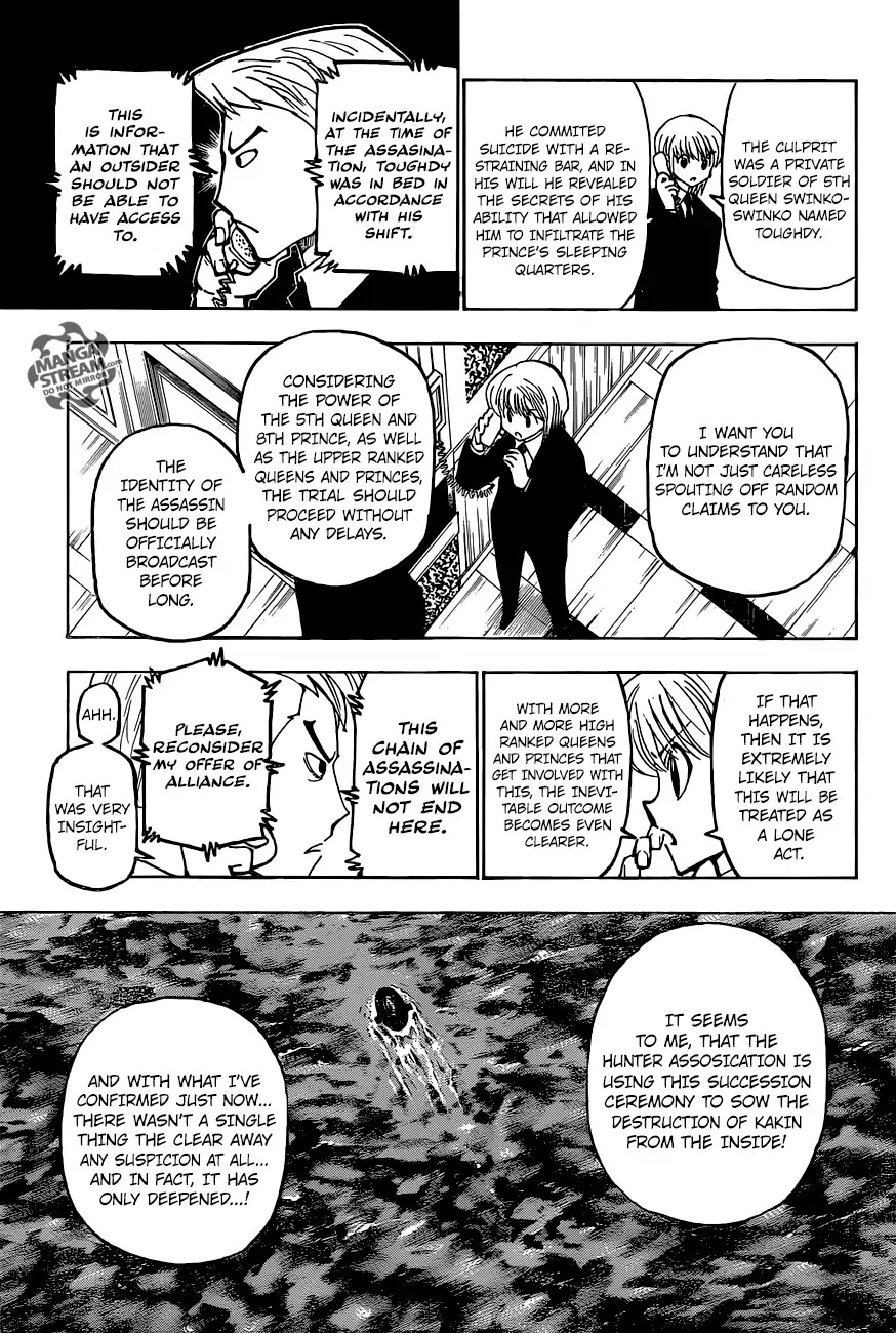 Hunter X Hunter chapter 374 page 6