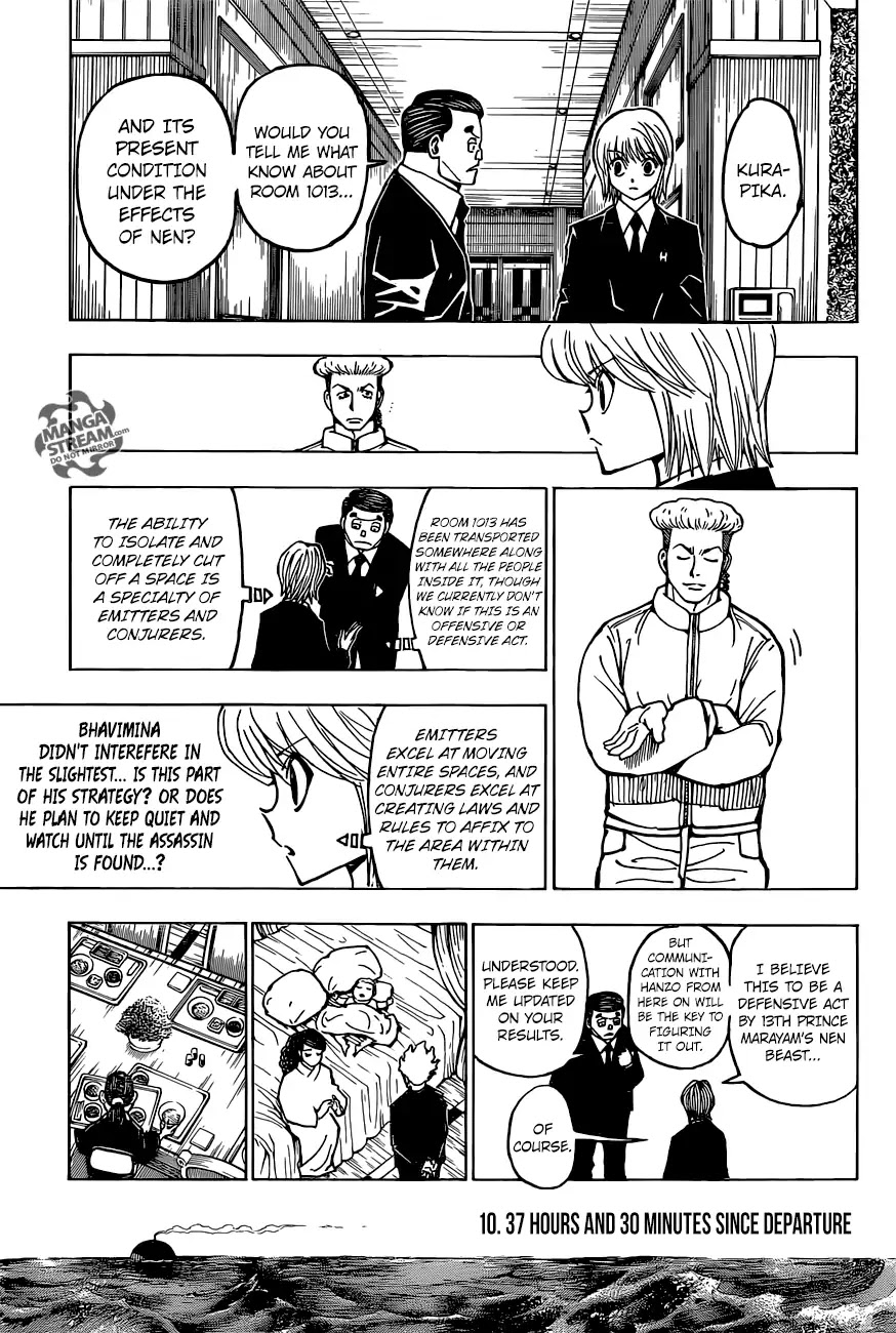 Hunter X Hunter chapter 374 page 8