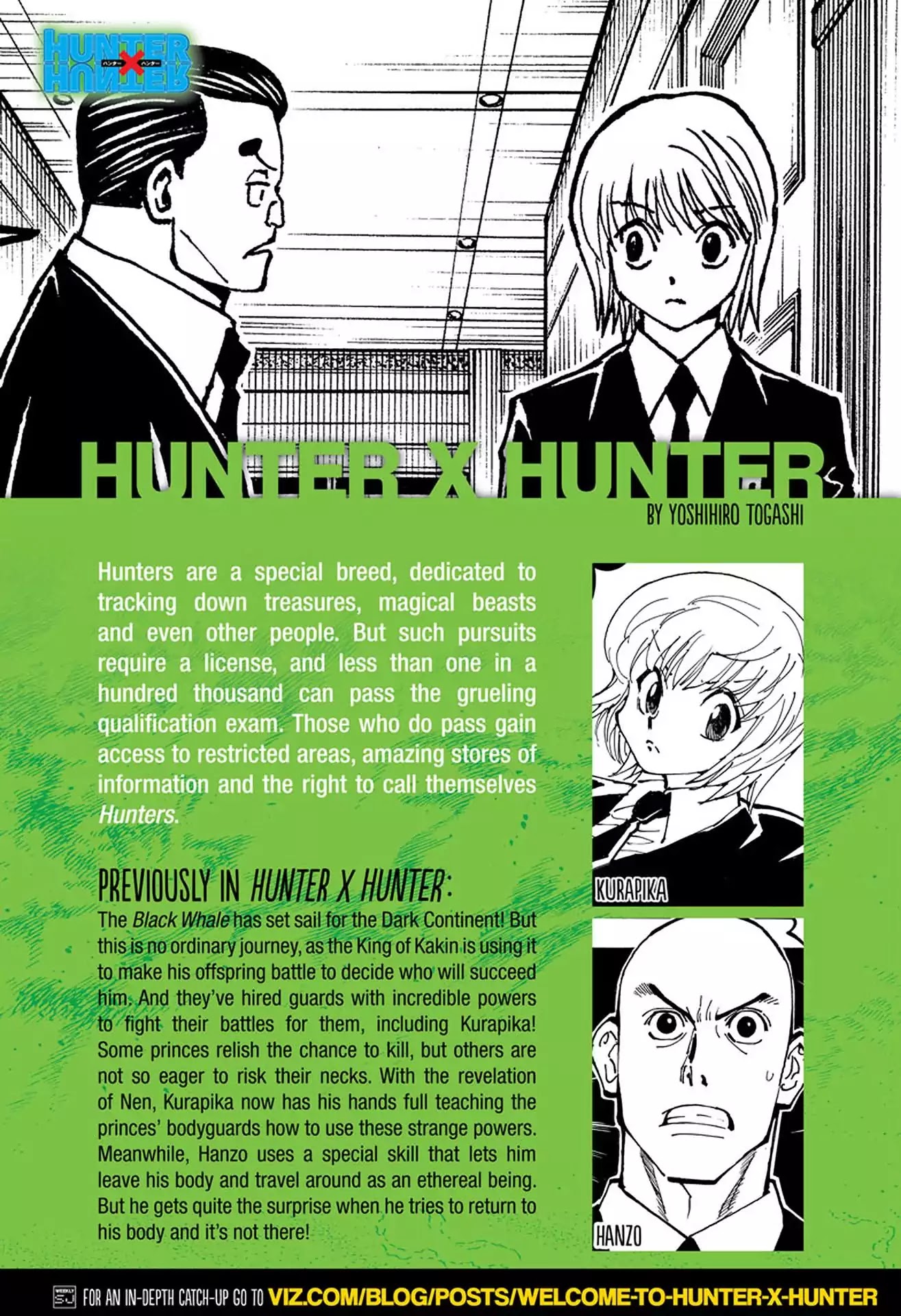 Hunter X Hunter chapter 375 page 1