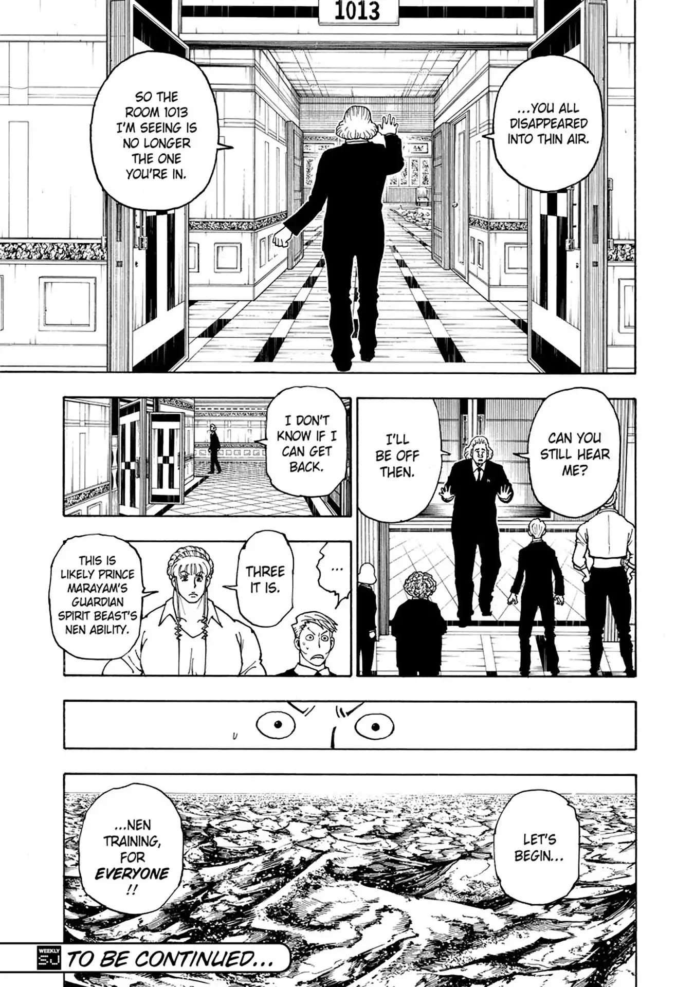 Hunter X Hunter chapter 375 page 20