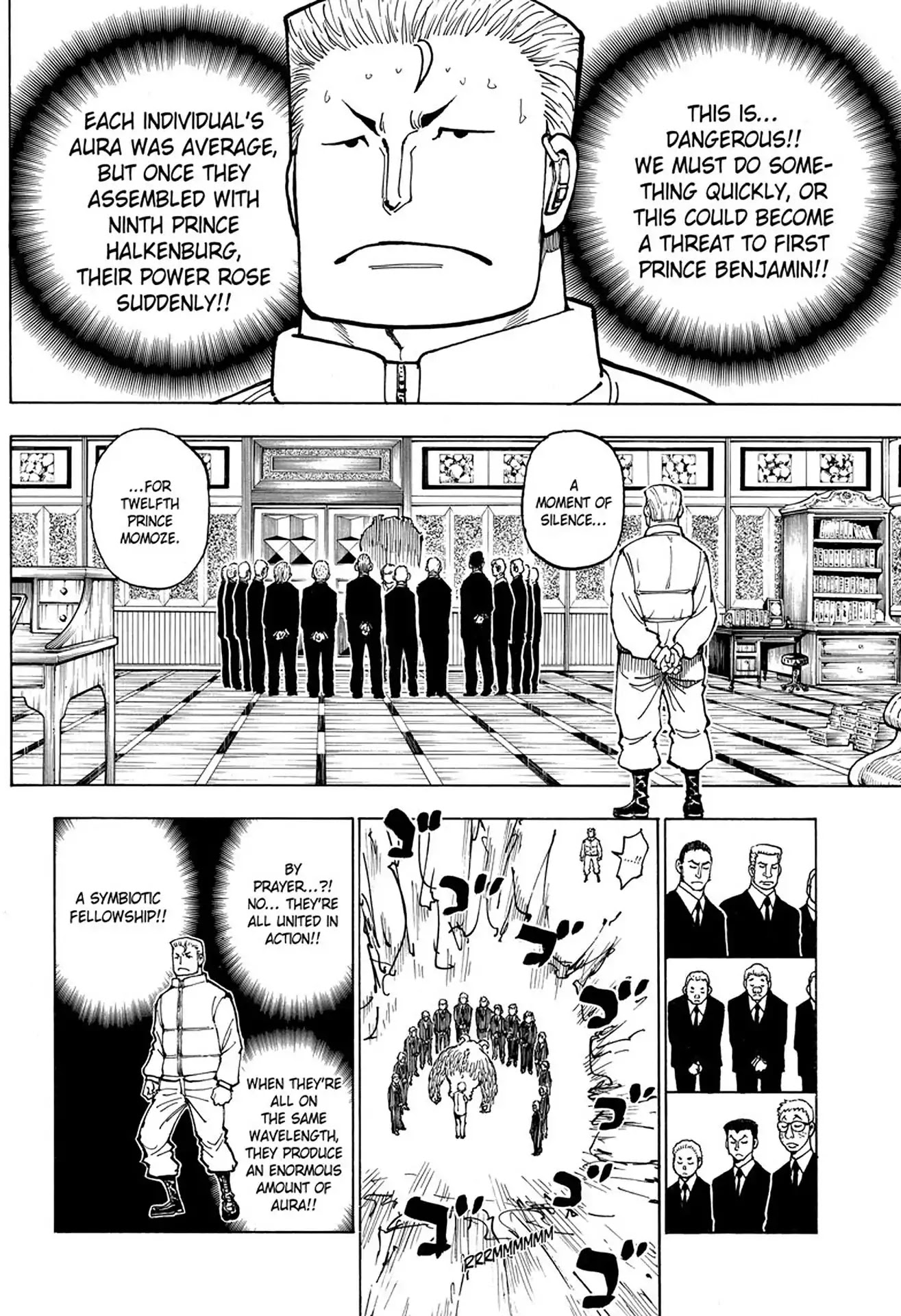 Hunter X Hunter chapter 375 page 5
