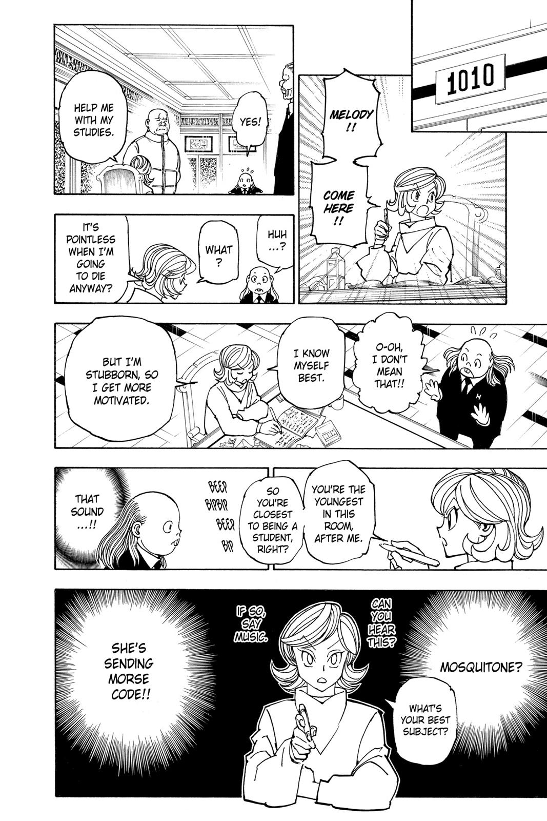 Hunter X Hunter chapter 376 page 10