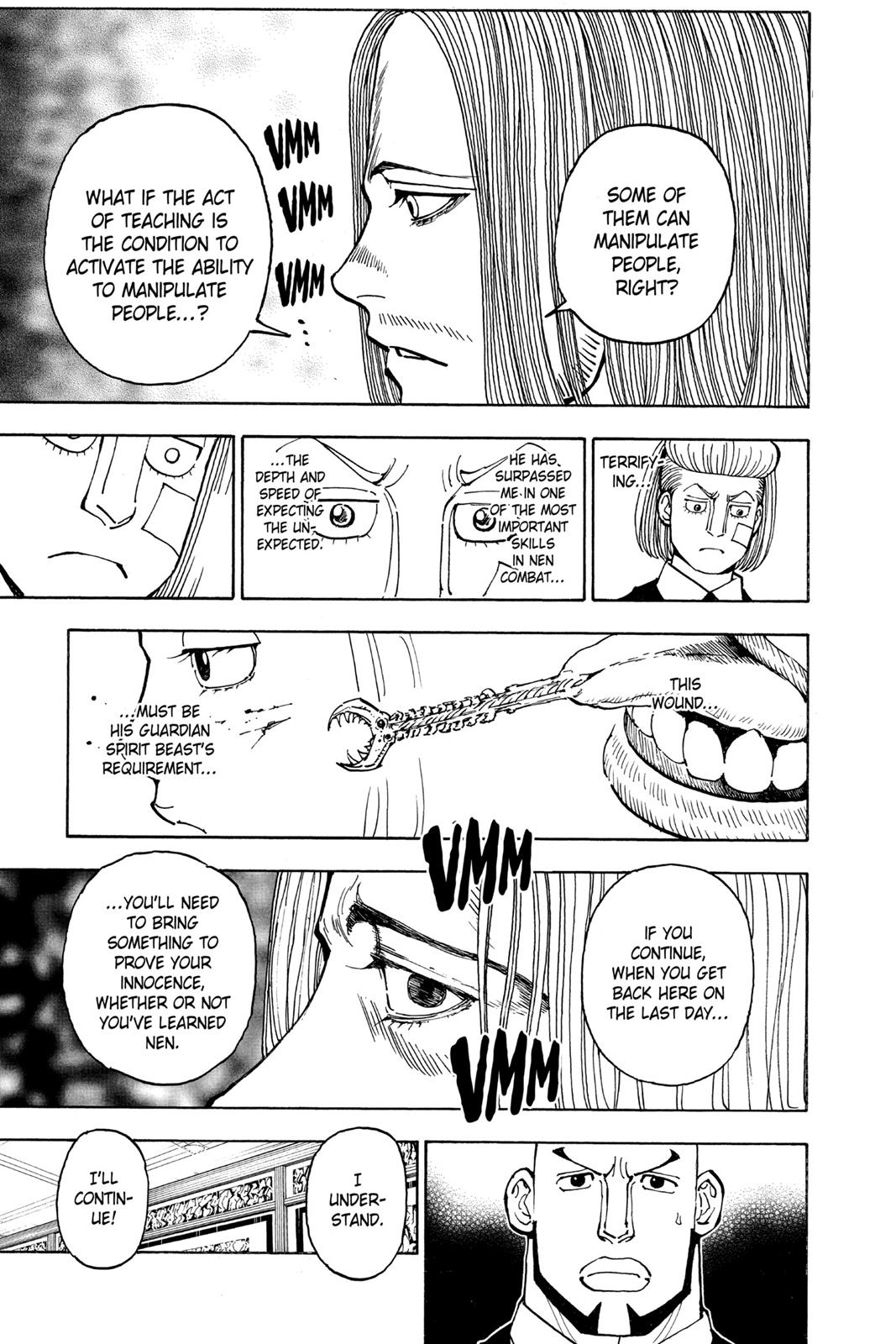 Hunter X Hunter chapter 376 page 17