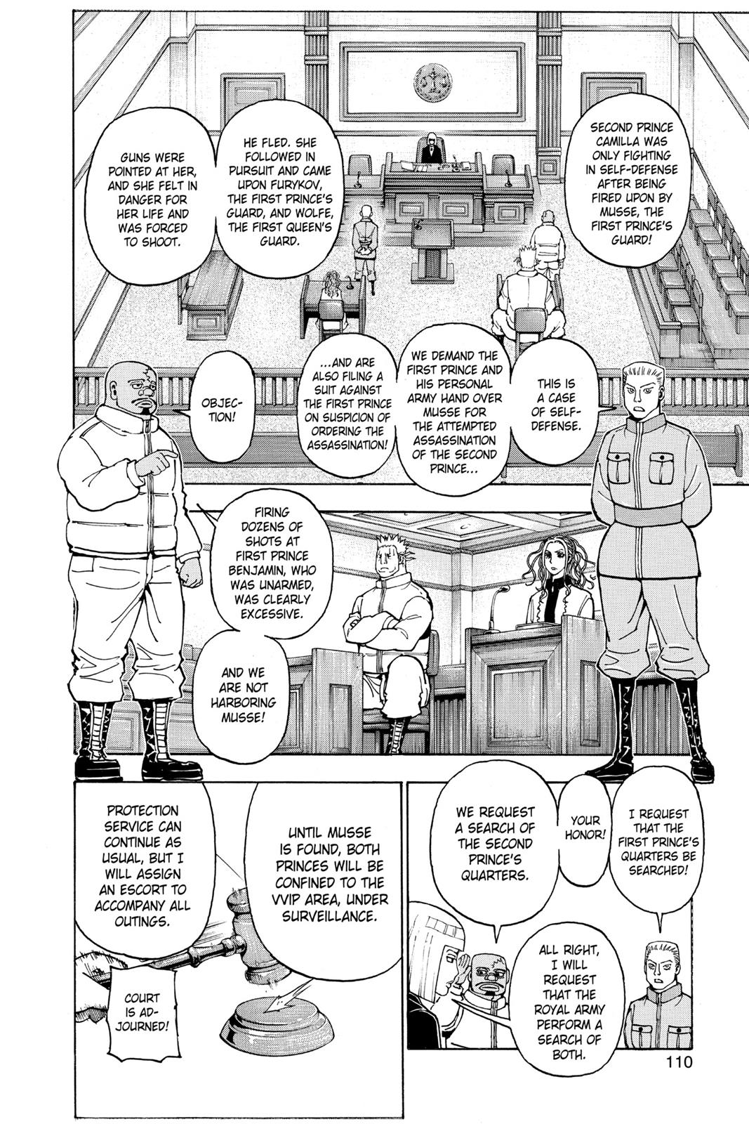 Hunter X Hunter chapter 376 page 2