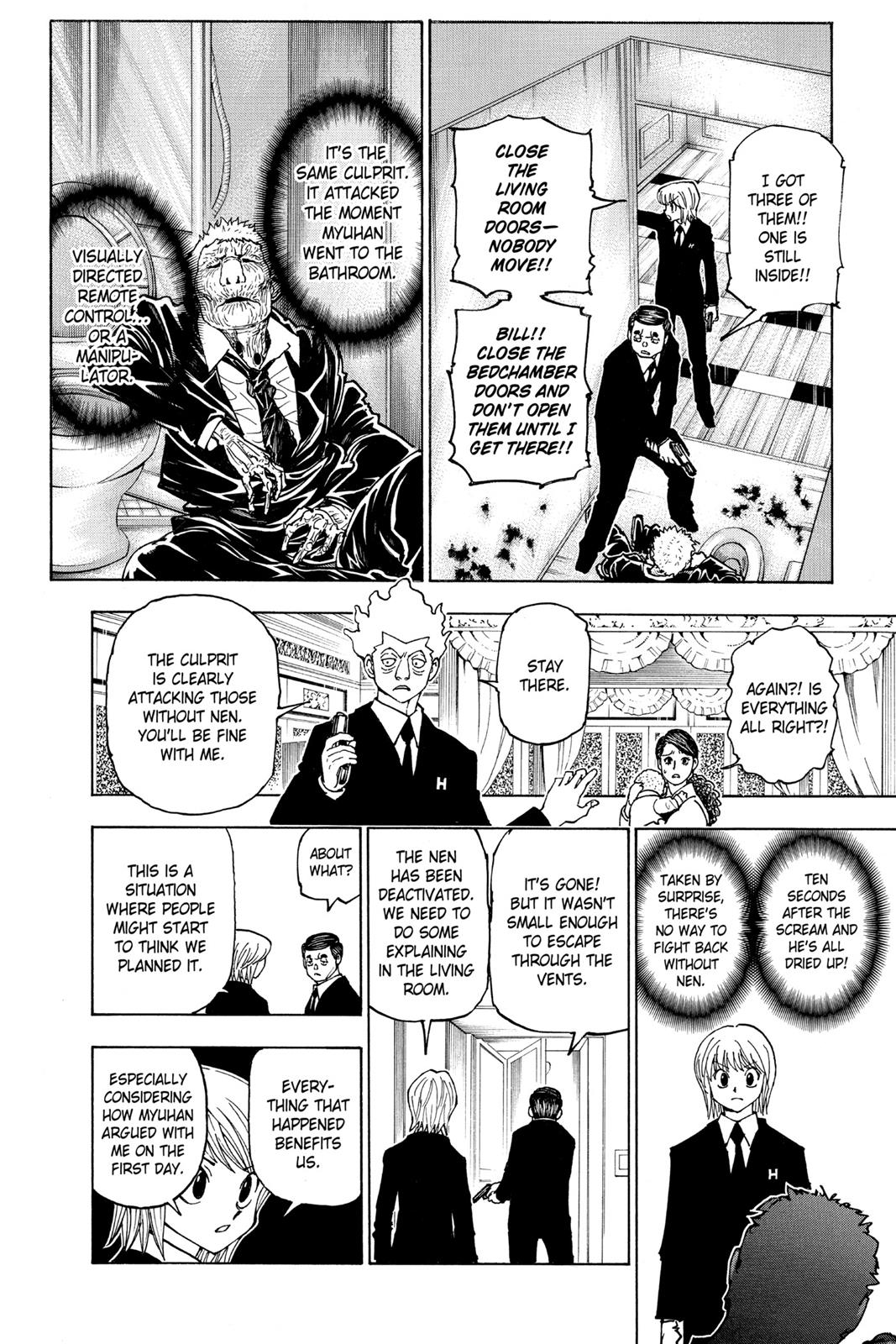 Hunter X Hunter chapter 376 page 4