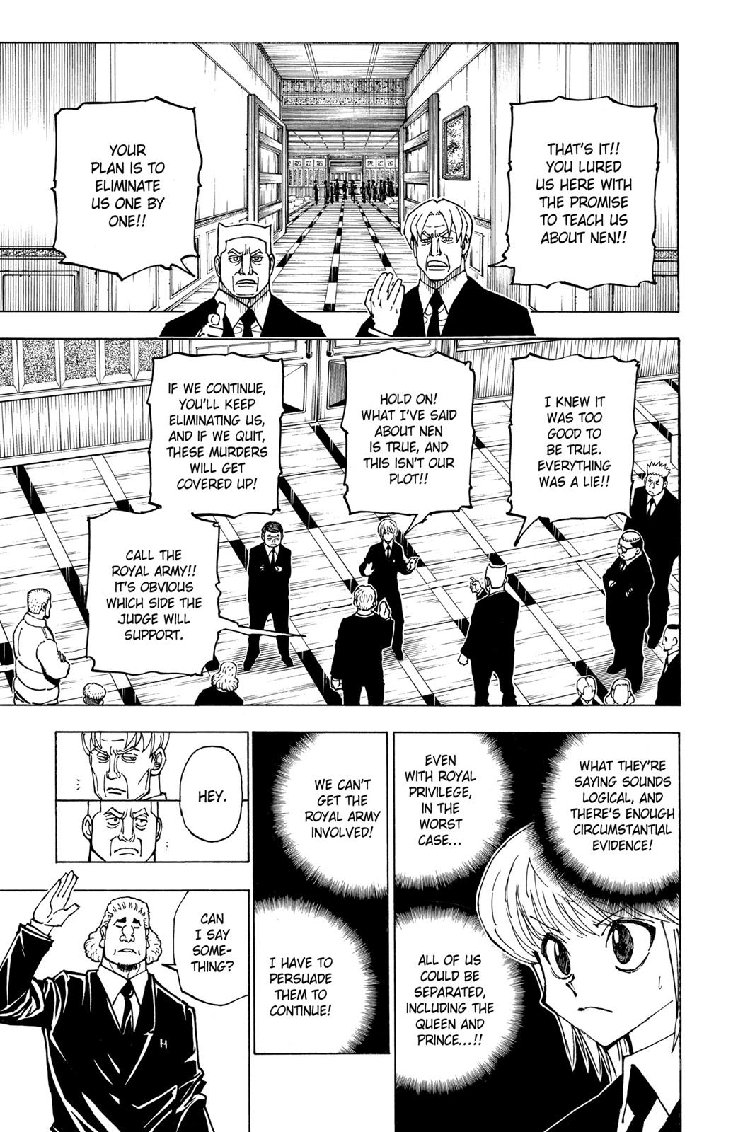 Hunter X Hunter chapter 376 page 5