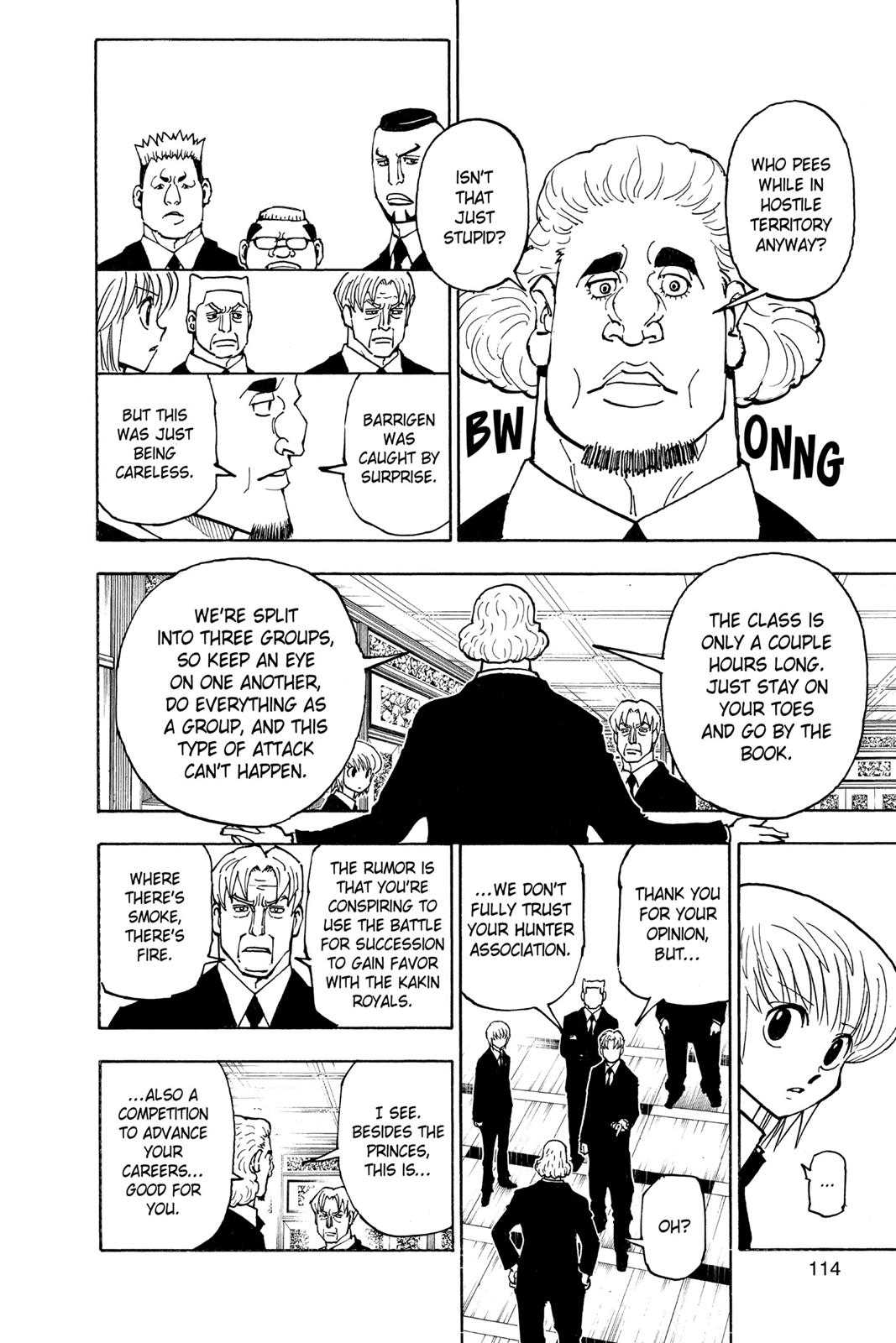 Hunter X Hunter chapter 376 page 6