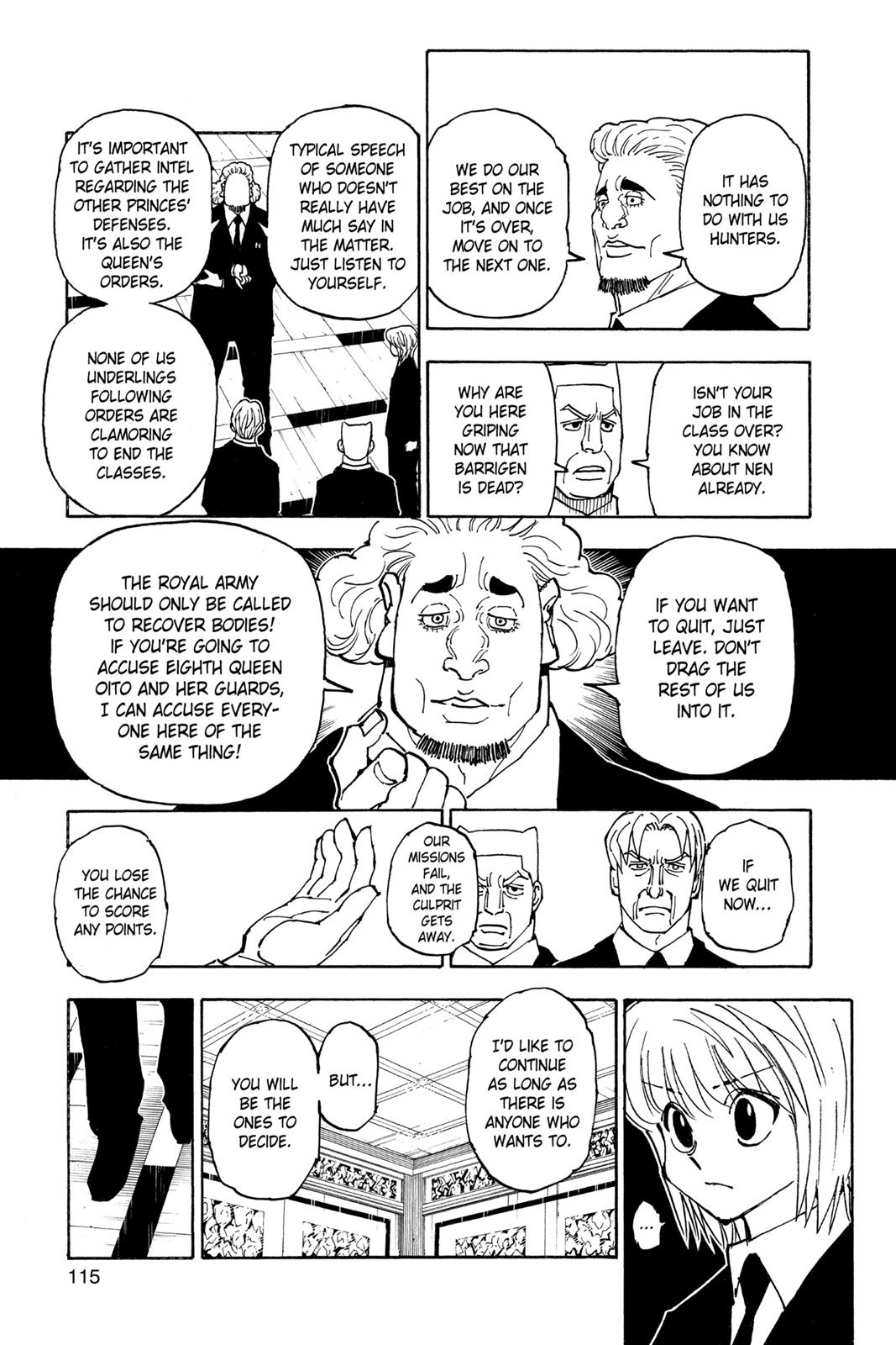 Hunter X Hunter chapter 376 page 7