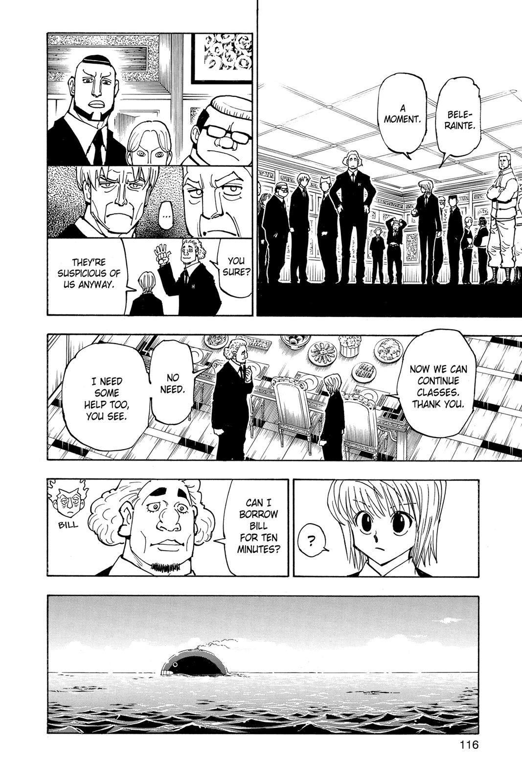 Hunter X Hunter chapter 376 page 8