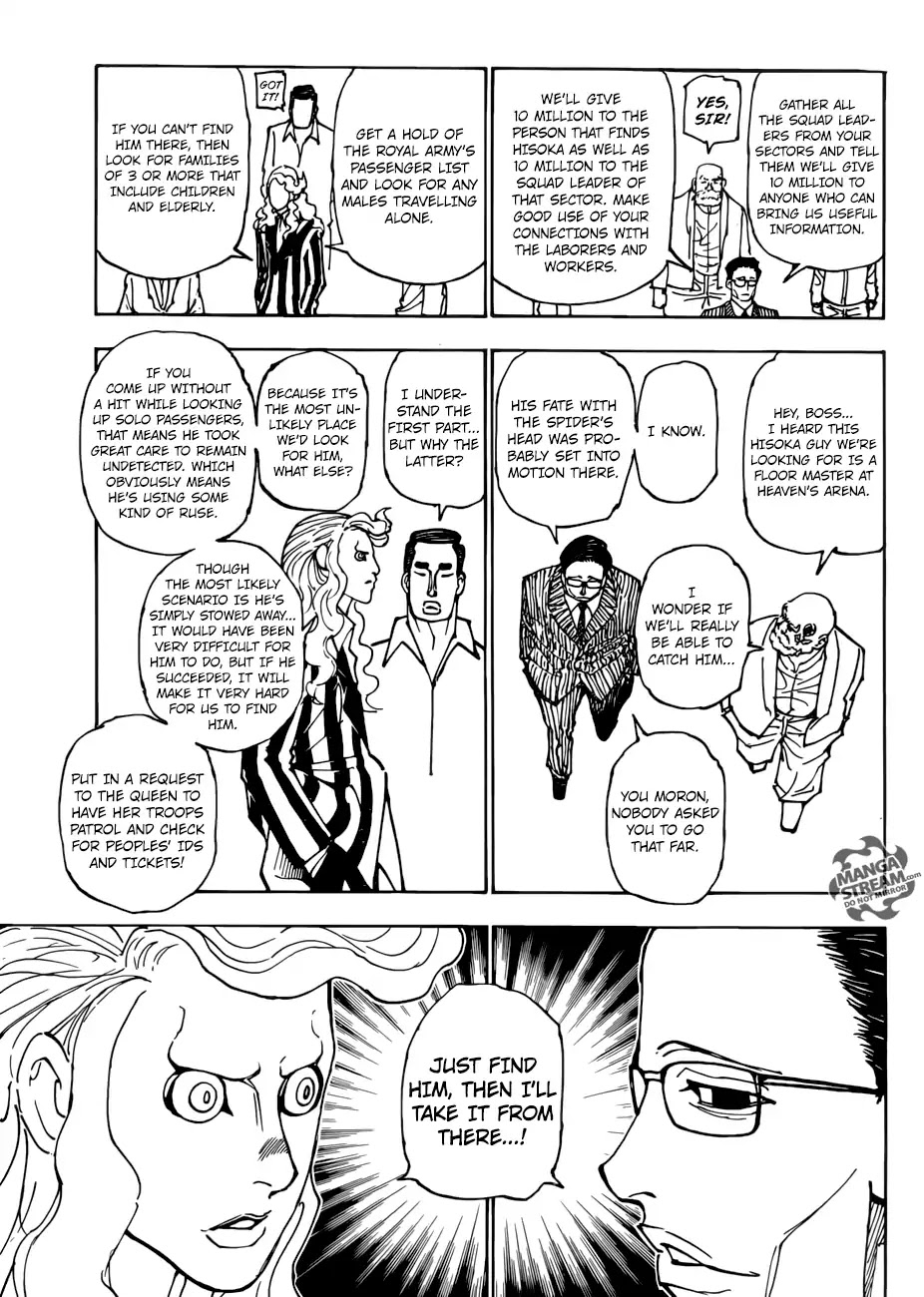 Hunter X Hunter chapter 378 page 6
