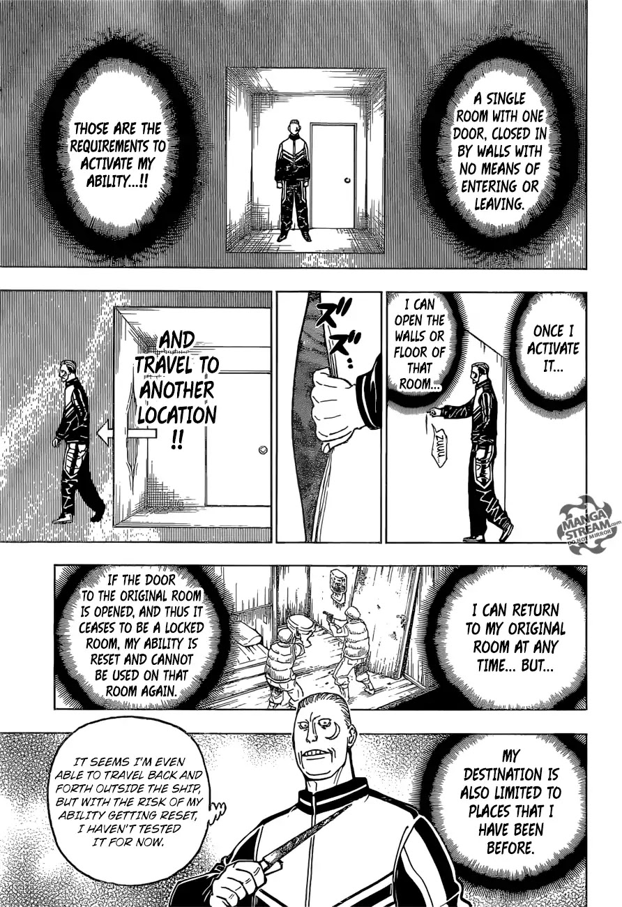 Hunter X Hunter chapter 379 page 8