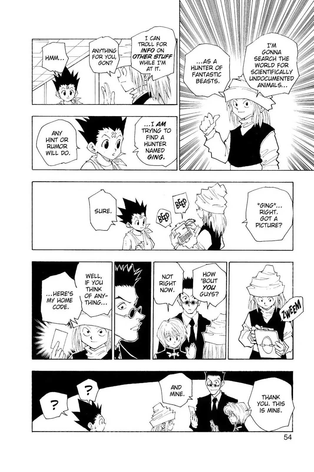 Hunter X Hunter chapter 38 page 8