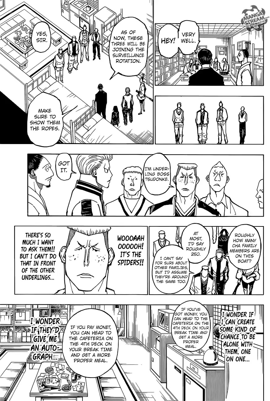 Hunter X Hunter chapter 380 page 10