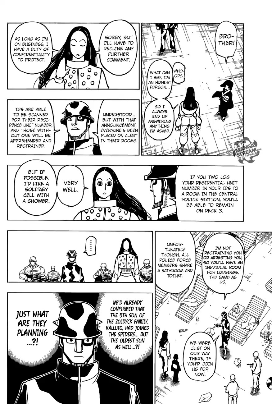 Hunter X Hunter chapter 380 page 16