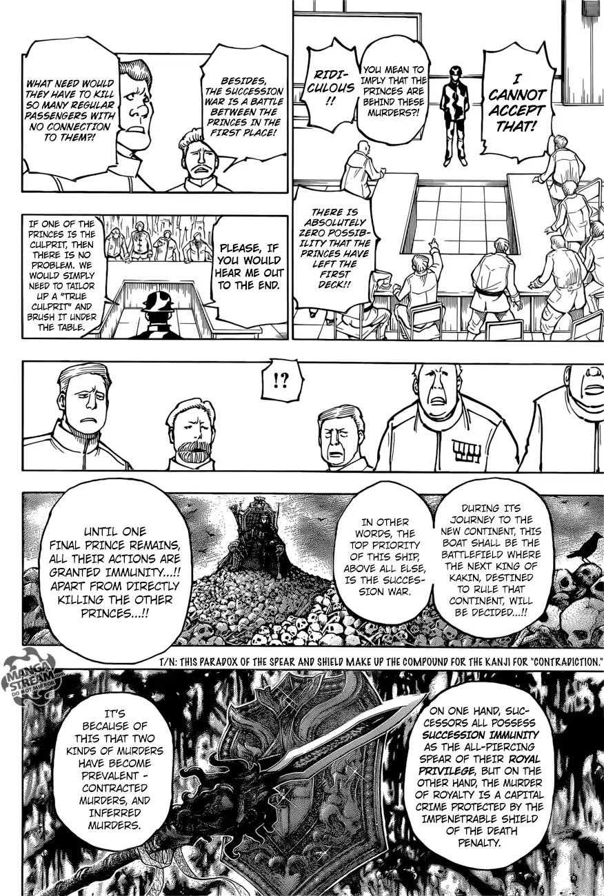 Hunter X Hunter chapter 380 page 3