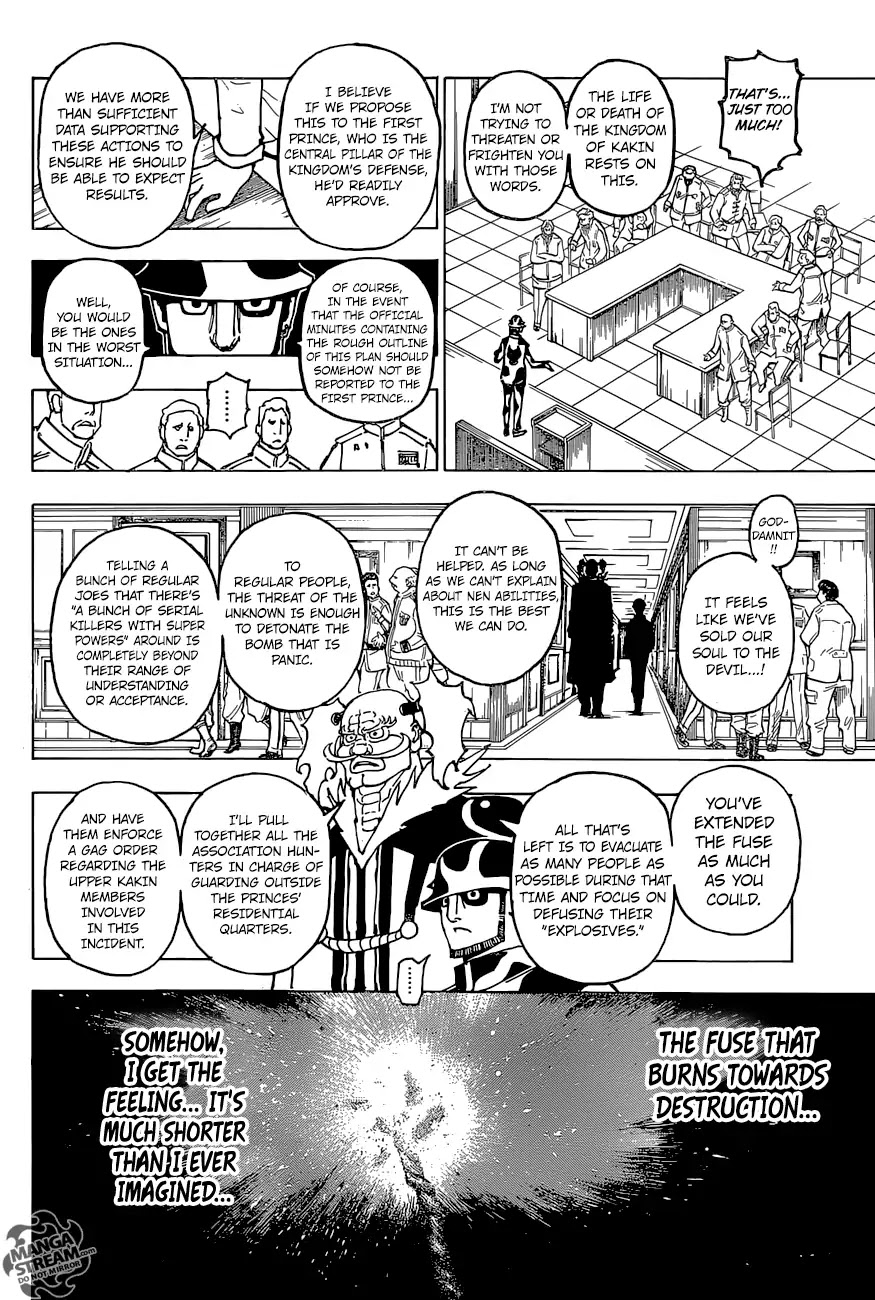 Hunter X Hunter chapter 380 page 7