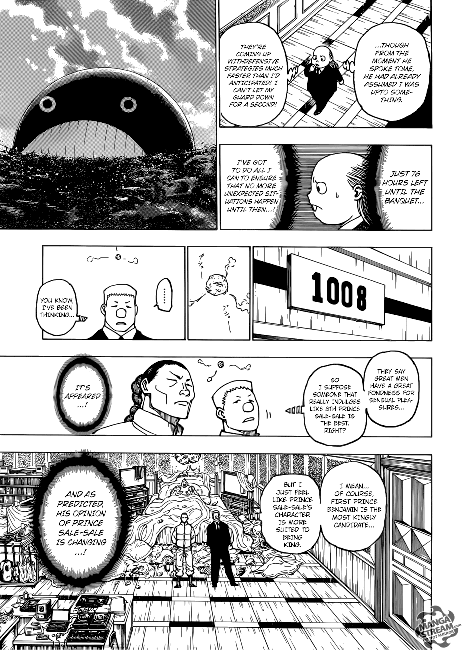 Hunter X Hunter chapter 381 page 12