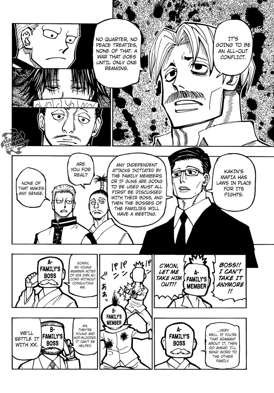 Hunter X Hunter chapter 384 page 5