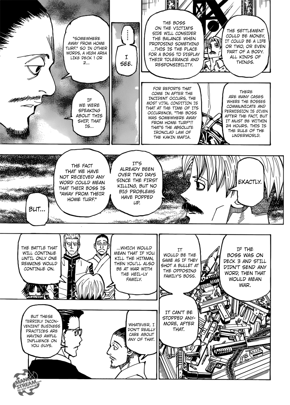 Hunter X Hunter chapter 384 page 6