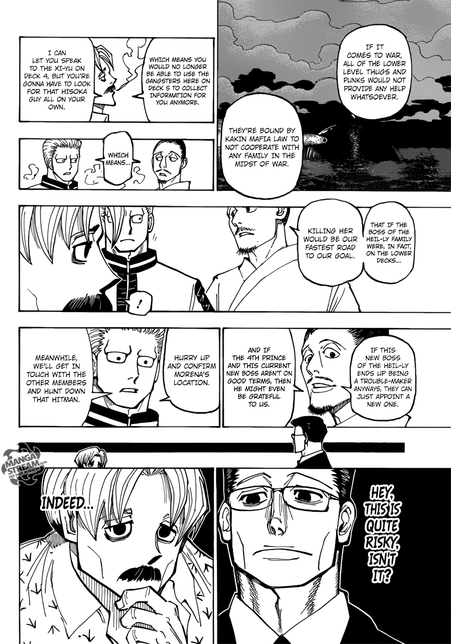 Hunter X Hunter chapter 384 page 7