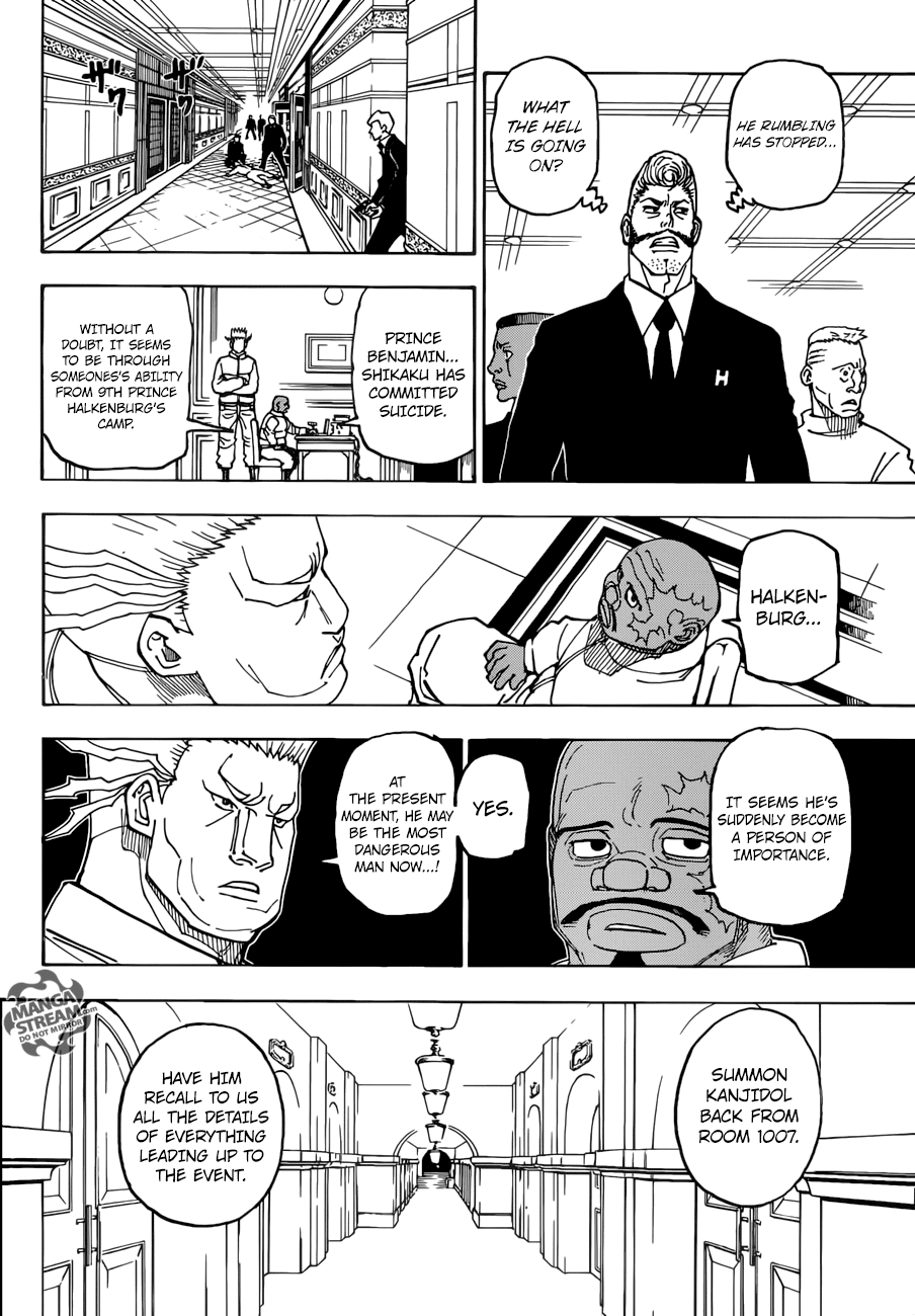 Hunter X Hunter chapter 386 page 13