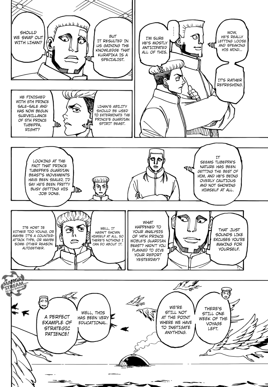 Hunter X Hunter chapter 386 page 19