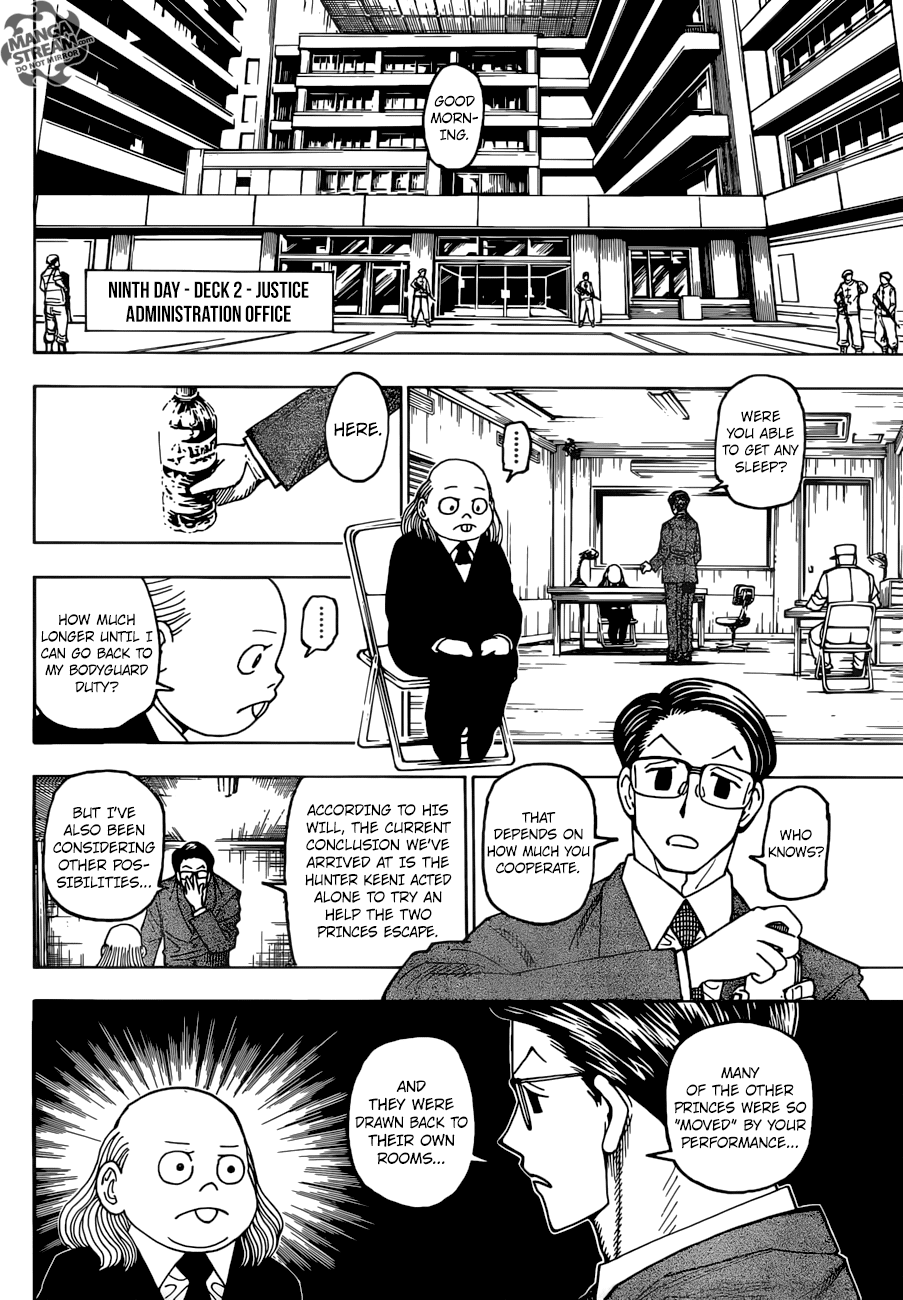 Hunter X Hunter chapter 386 page 3
