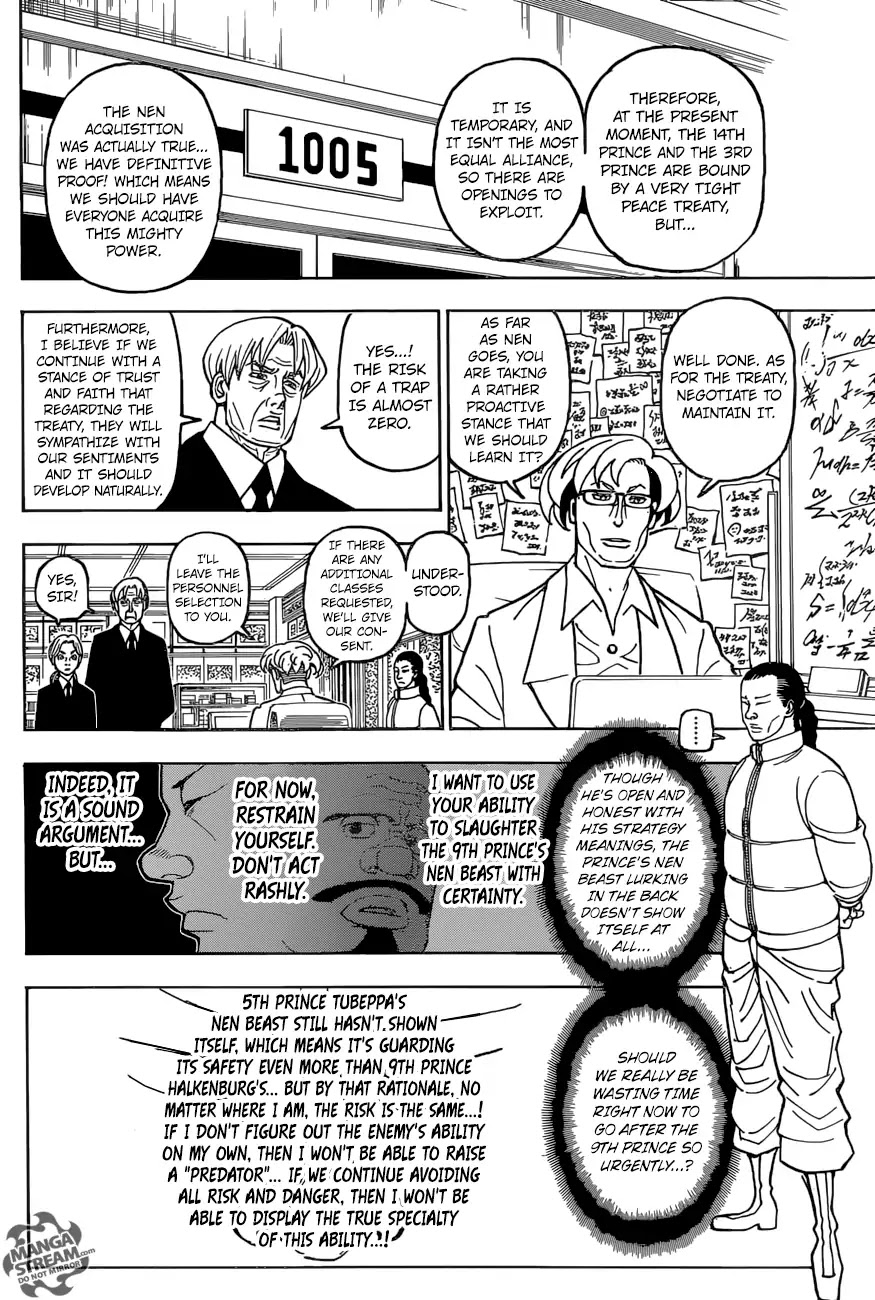 Hunter X Hunter chapter 388 page 16