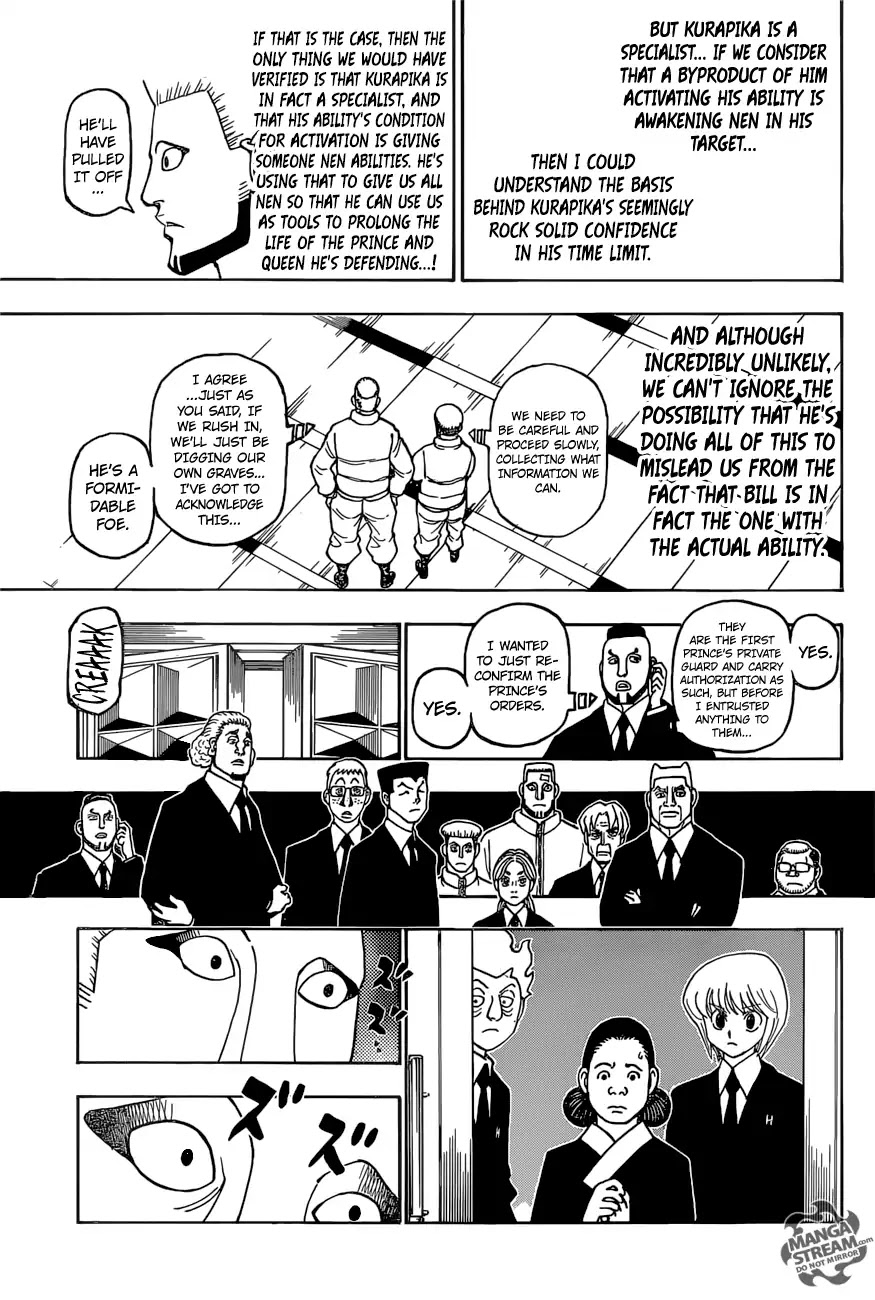 Hunter X Hunter chapter 388 page 4