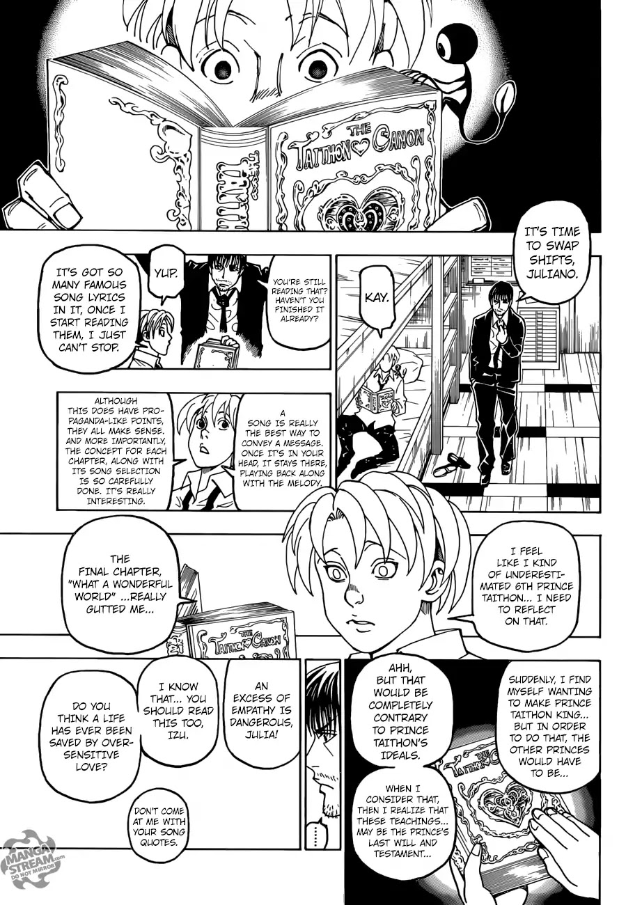 Hunter X Hunter chapter 389 page 10