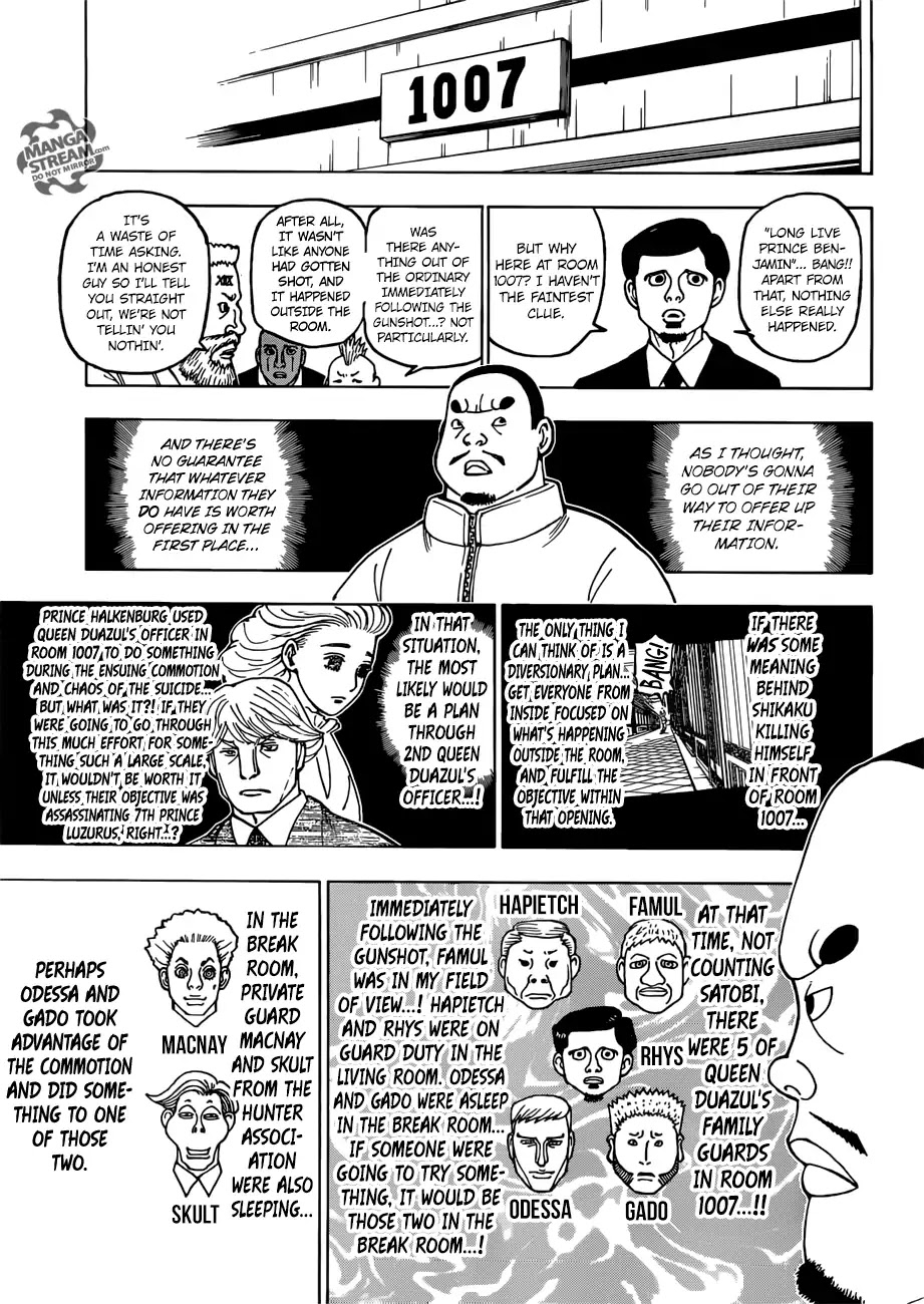 Hunter X Hunter chapter 389 page 12