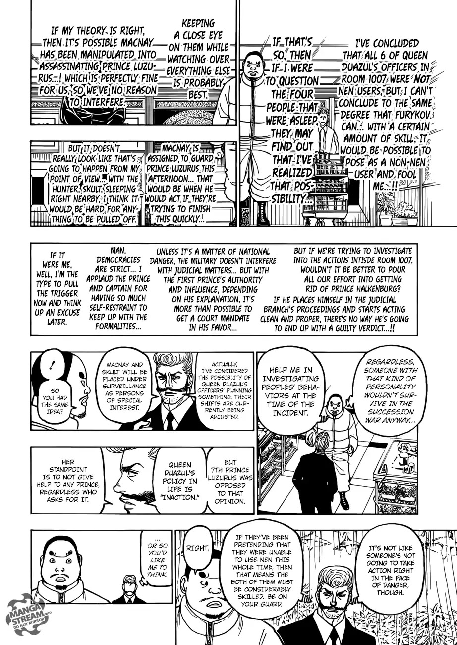 Hunter X Hunter chapter 389 page 13