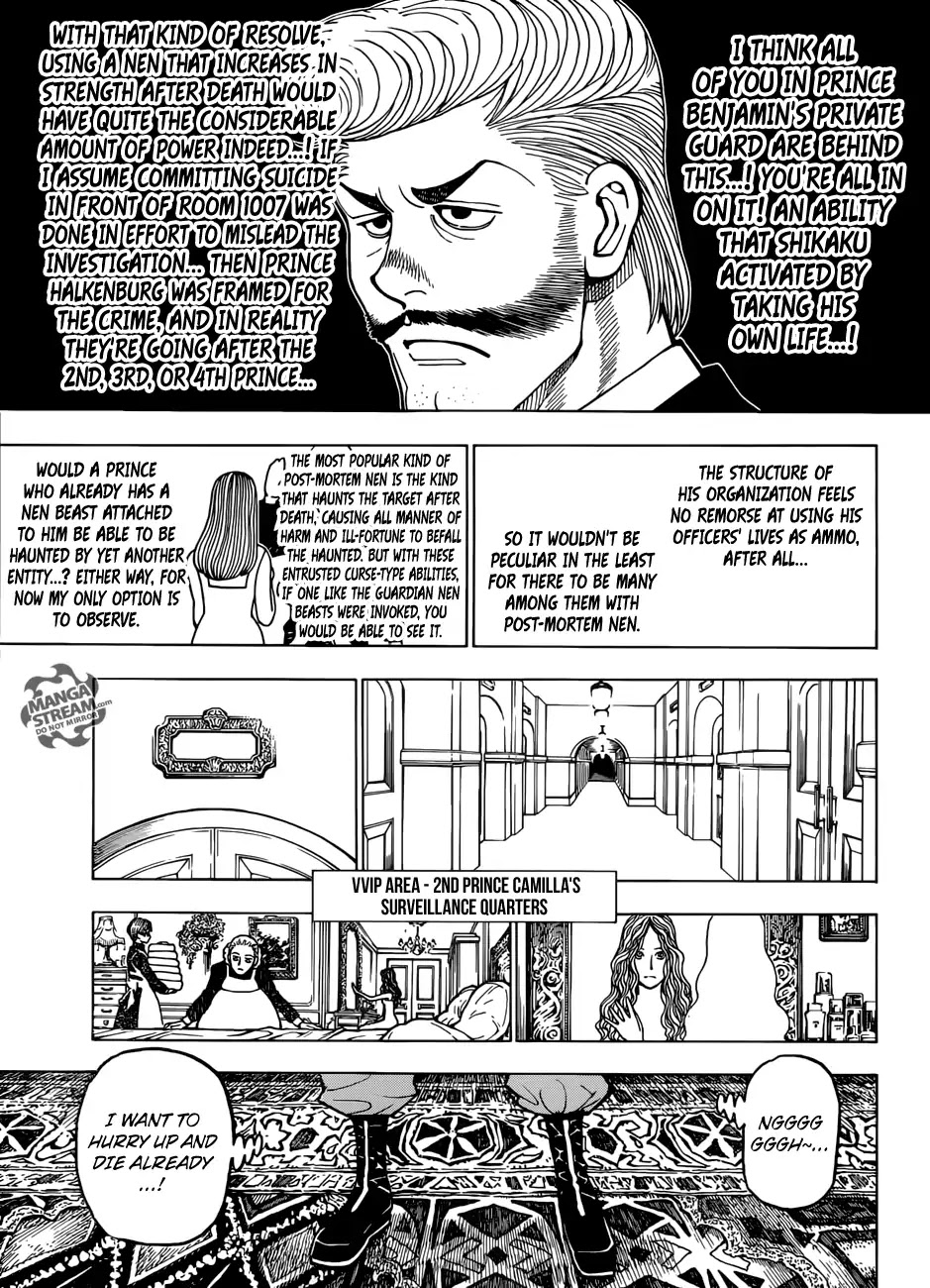 Hunter X Hunter chapter 389 page 14