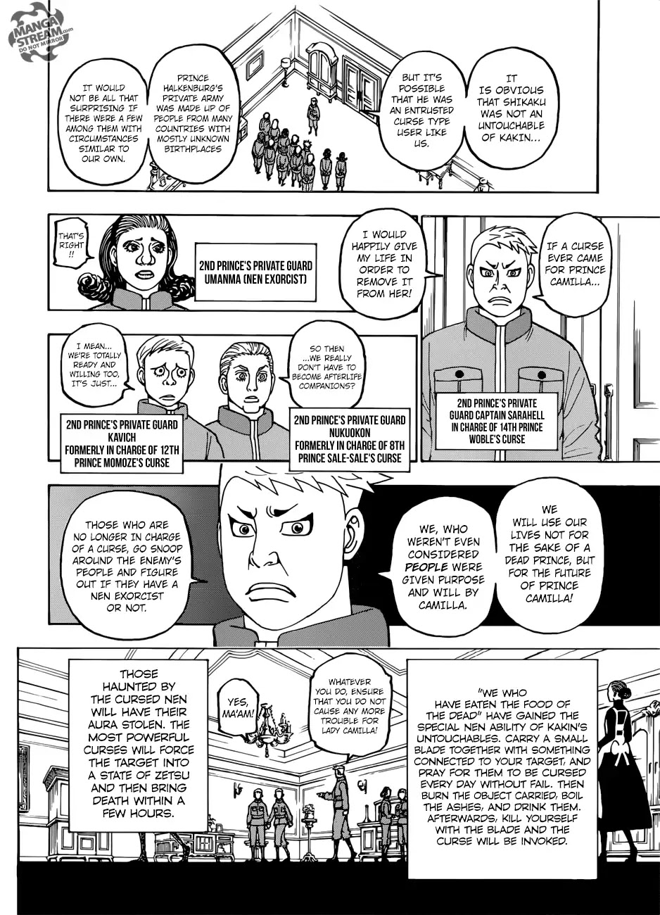 Hunter X Hunter chapter 389 page 17