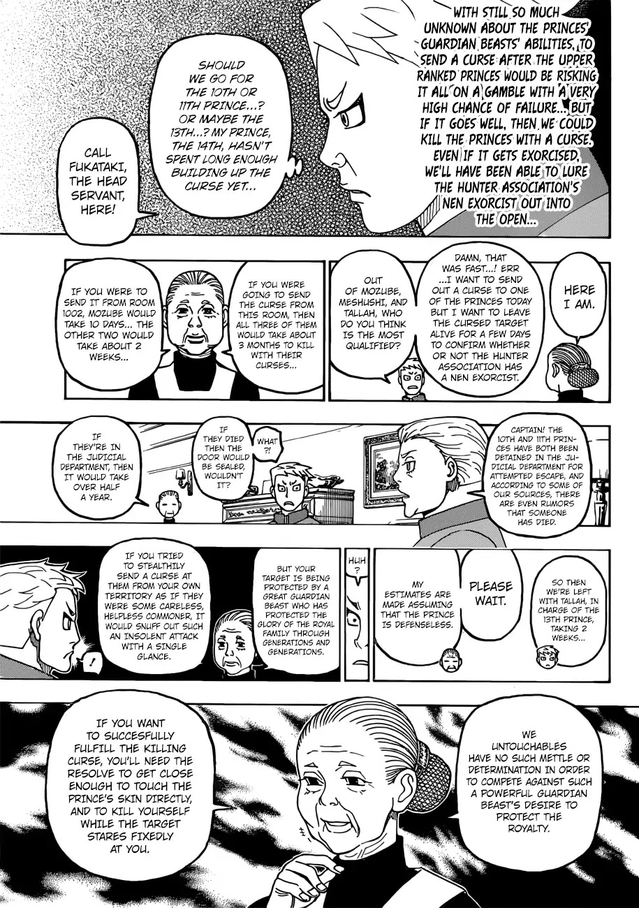 Hunter X Hunter chapter 389 page 18